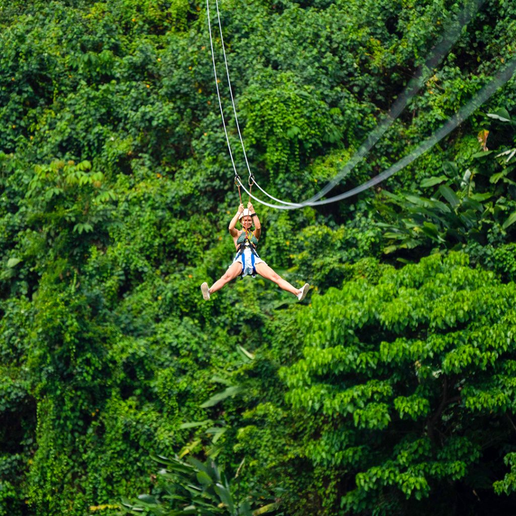 Zipline Punta Cana. Adventure Park La Hacienda Park