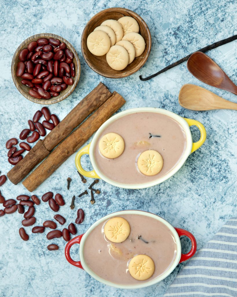 Habichuela con dulce, postre tipico de la gastronomia dominicana que se puede comer en Punta Cana